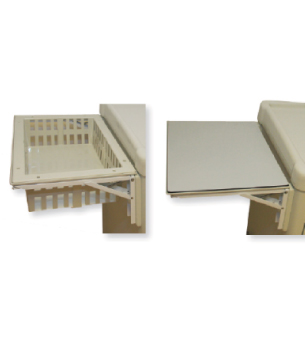Foldable-frame--side-tray-ECOLINE-CART-ACCESSORY